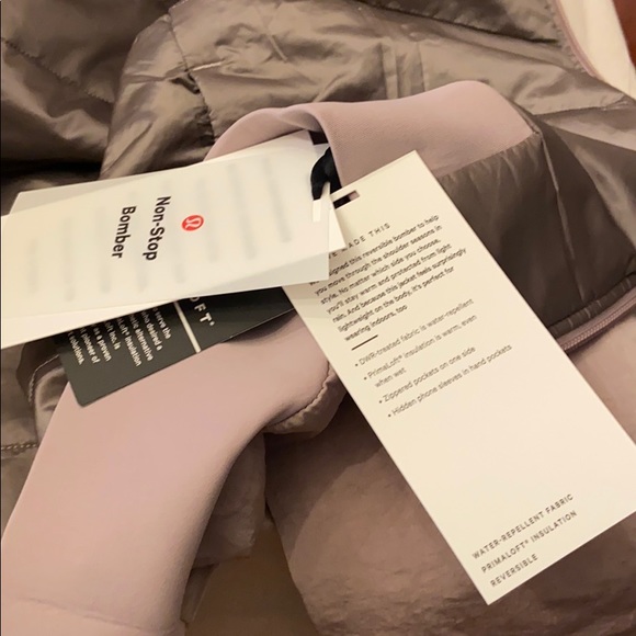 BNWT Lululemon Non-Stop Reversible Bomber